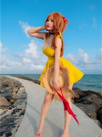 Potato Godzilla NO.060 Asuka Yellow Dress(15)